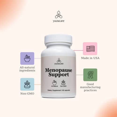 yuzucare Menopause Support | Menopause Supplements for Women| for Night Sweat Relief yuzucare