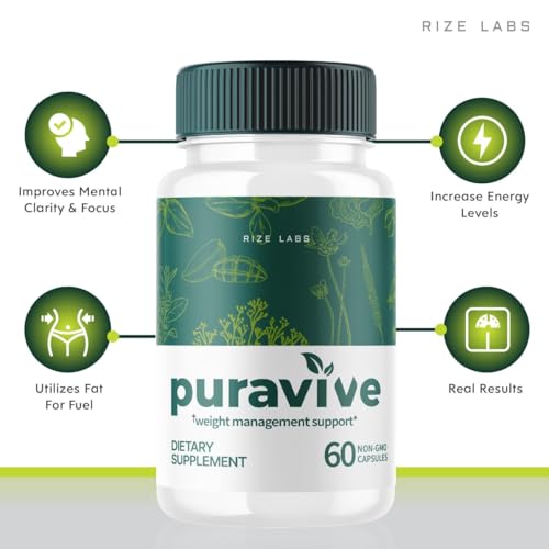 (3 Pack) Puravive Weight Health Pills, Puravive Capsules Reviews Supplement rize labs