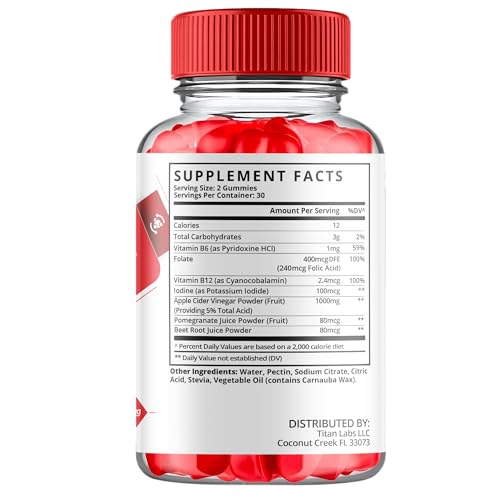 (3 Pack) SlimX Keto ACV Gummies, SlimX Keto ACV Advanced Weight Loss 1000MG Apple Titan Labs