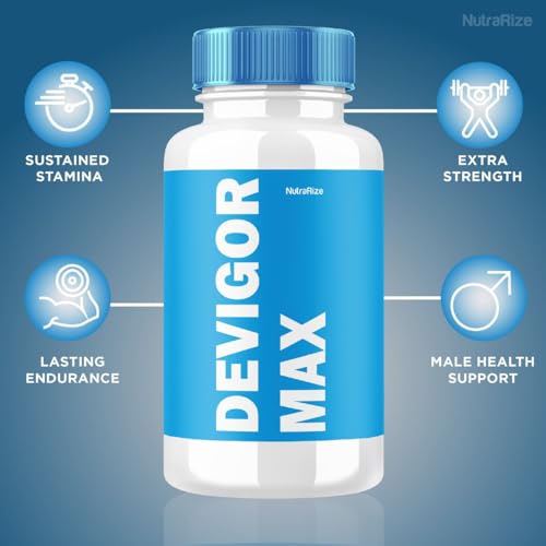 (3 Pack) Devigor Max - Devigor Max Pills for Man, Devigor Max Supplement to Promote NutraRize