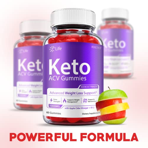 (2 Pack) 2nd Life Keto Gummies - Official Formula - 2nd Life Keto ACV Gummies, Second