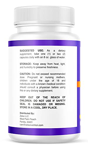 Zelso K3 Mineral Capsules - 60 Count, Advanced Ketogenic Weight Loss and Energy Support Formula ZELSO