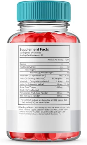 (3 Pack) ACV for Keto Health - Premium Apple Cider Vinegar Gummies – Natural Detox Hidden Elixir