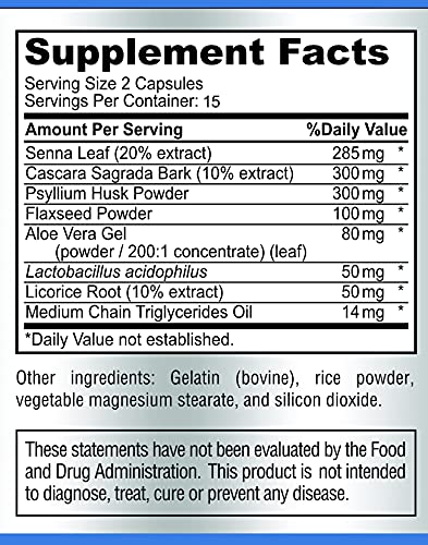 YUMMYVITE 15 Day Colon Cleanse and Detox, Herbal Detox Formula, Supports Weight