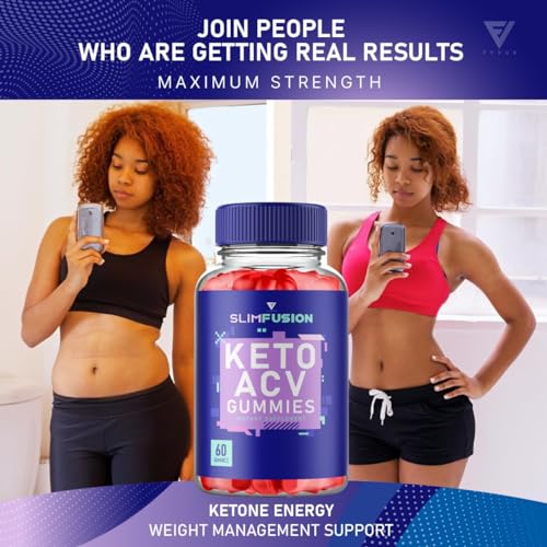 (3 Pack) Slim Fusion Slimfusion ACV Keto Gummies, Slim Fusion Keto ACV Gummies Advanced Fyvus