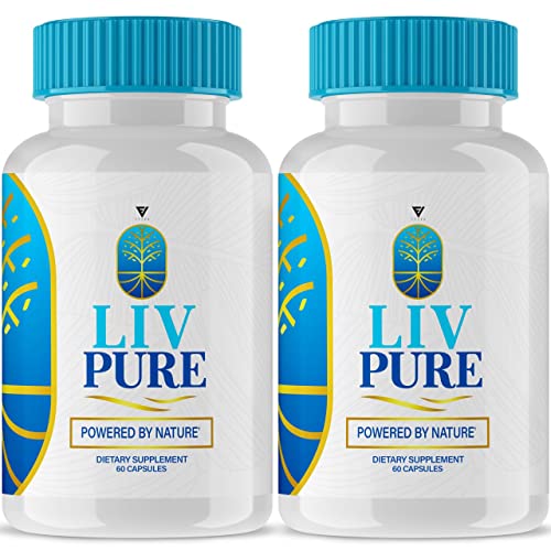 (2 Pack) Liv Pure Loss Pills, Livpure Liver Detox Cleanse Management Capsules Advanced