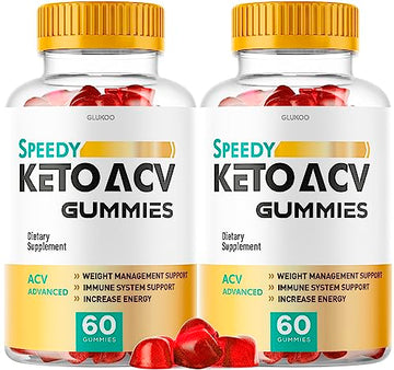 (2 Pack) Speedy Keto ACV Gummies, Speedy ACV Gummies, Speedy Keto Gummies