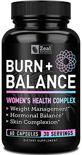 Zeal Naturals Weight Loss Support for Women + Daily Balance Vitmains (Iron, Vitamin D