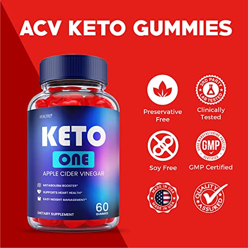 (2 Pack) Keto One Gummies Advanced - Official Formula, Vegan - Keto One Gummies Healthly