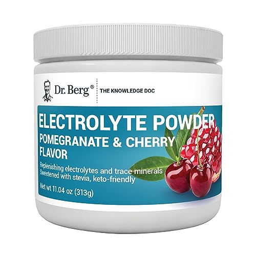 Dr. Berg Hydration Keto Electrolyte Powder - Enhanced w/ 1,000mg of Potassium