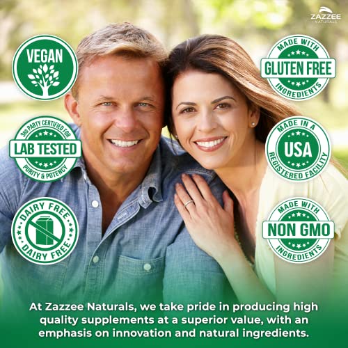 Zazzee High Strength Grape Seed 50:1 Extract, 20,000 mg Strength, 180 Vegan Capsules Zazzee