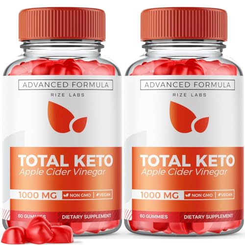 (2 Pack) Total Keto Gummies, Total Keto for Advanced Weight Loss, Total Keto Supplement