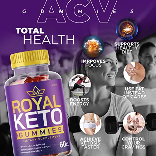 (2 Pack) Royal Keto ACV Gummies - New Advance Formula RoyalKeto