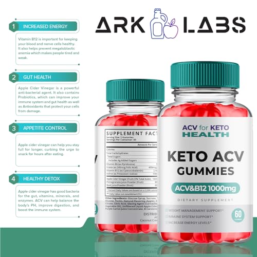 (2 Pack) ACV for Keto Health Gummies - ACV for Keto Health Gummies - ACV for Keto Health Ark Labs