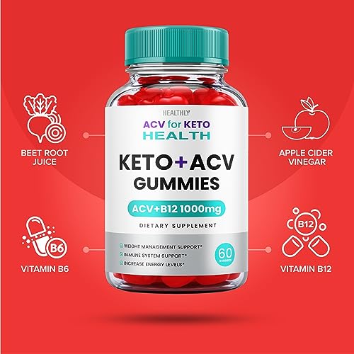 (2 Pack) Acv for Keto Health Gummies - Official Formula, Vegan - Acv for Keto Health Gummies Healthly