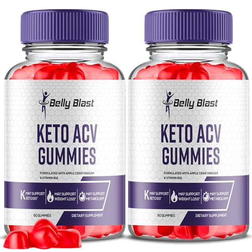 (2 Pack) Belly Blast Keto, Belly Blast Keto Gummies, Belly Blast Keto ACV Gummies Advanced