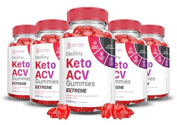 (5 Pack) Destiny Keto ACV Gummies Extreme 2000MG Destiny Keto Gummies Advanced