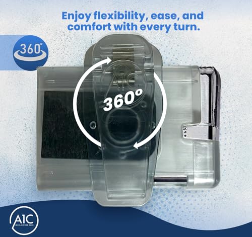 (2023-24 Model) A1C Pump Case, 360 Rotating Case for Tandem Tslim, t:Slim X2, t:Slim G4 PUG PROTECTIVE GEAR