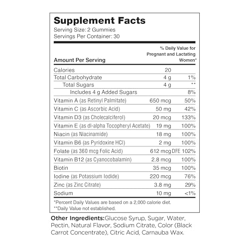 Zahler Chapter Six Prenatal Multivitamin with Folic Acid, Vitamin D and More Zahler