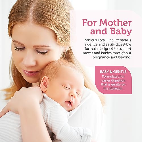 Zahler - Total One Prenatal Vitamins for Women (120 Count) Daily Multi Vitamin Prenatals Zahler