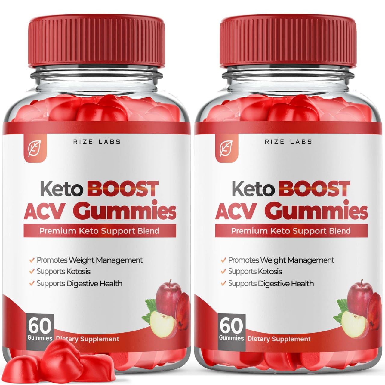 (2 Pack) Keto Boost ACV Gummies - Keto Boost ACV Gummies for Advanced Weight Loss