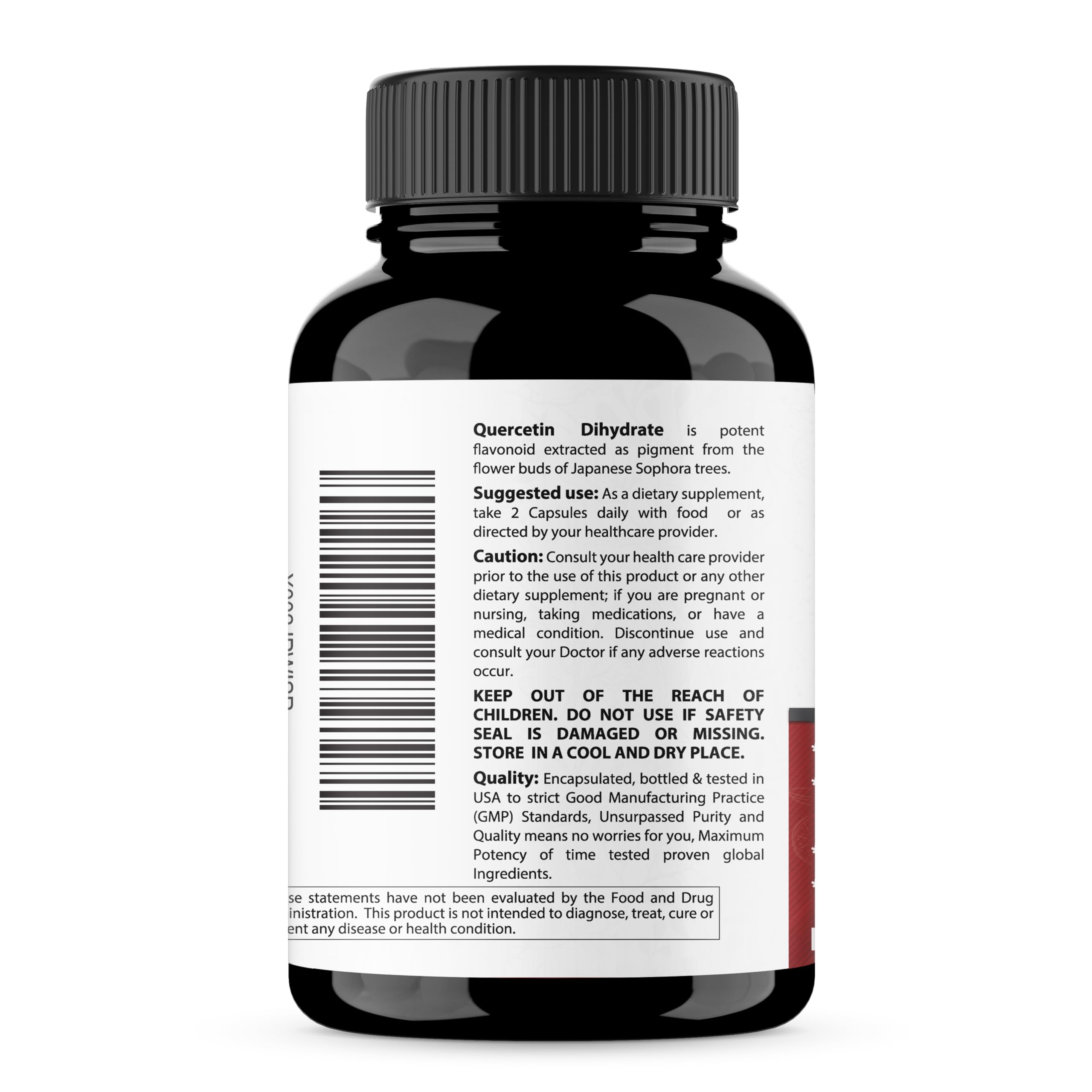 Zinc Quercetin Vegetarian Capsules 120 Ct- (2 Pack) Sandhu's