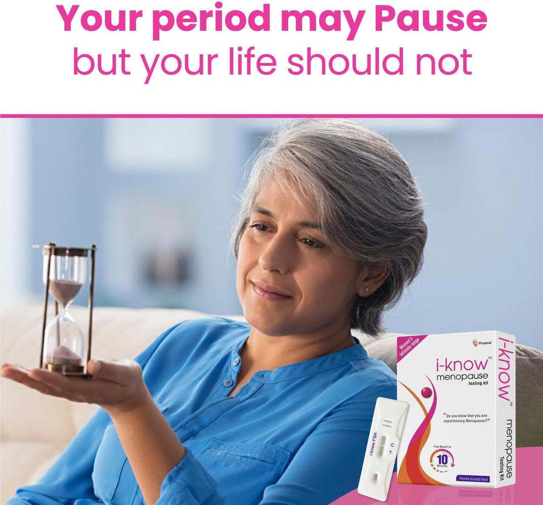 ZOZO Menopause testing kit | For women facing menopause symptoms like hot flashes, night sweats, mood swings