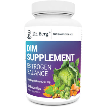 Dr. Berg DIM Supplement Estrogen Balance - Original Estrogen Supplement for Women with Diindolylmethane