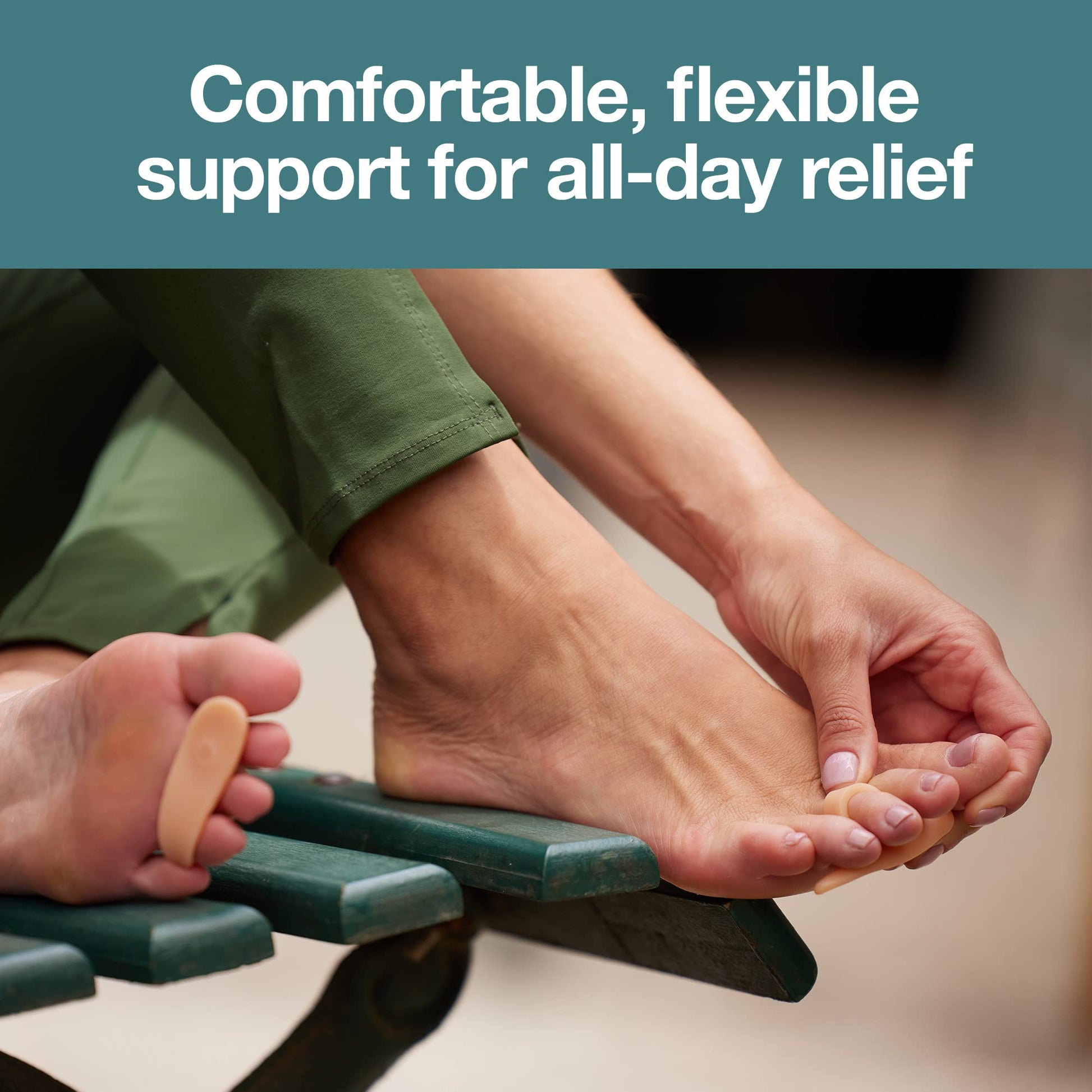 ZenToes Hammer Toe Straightener and Corrector 4 Pack Crests Relieve Foot ZenToes