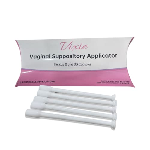 Vaginal Suppository Applicators for Women Disposable Fits Size 0 and 00 Capsules - Individually Wrapped My Store