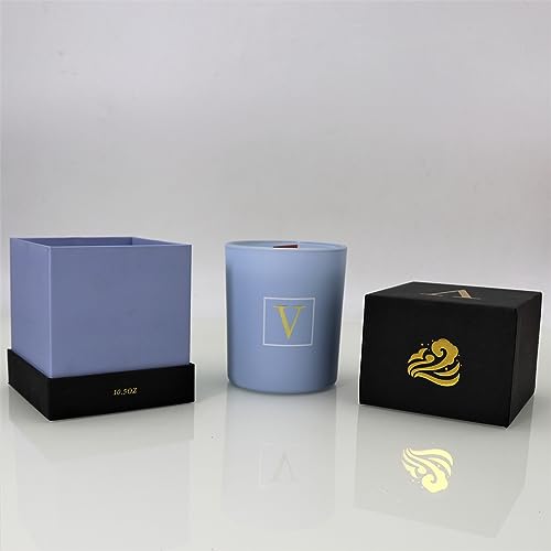 Vantage Venue - Premium Quality Wooden Wick Scented Candles | Aromatherapy Soy Wax Candle Vantage Venue