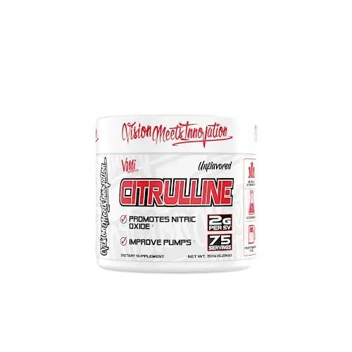 VMI Sports Citrulline Unflavored Powder Pure L-Citrulline | Promote Nitric Oxide Muscle