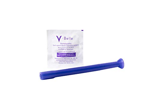 V-Bella Boric Acid + Probiotic Based Vaginal Suppositories- a More Natural Way to Refresh, Balance & Relieve BeBe & Bella