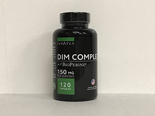 Zenavea Dim Supplement, Hormone Balance for Men with Dim & BioPerrine - Estrogen Blocker for Men Zenavea