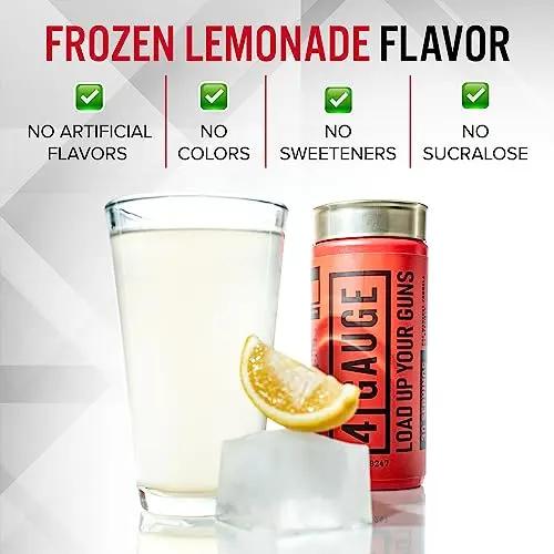 4 Gauge Natural Preworkout Without The Jitters | 30 Servings | Nitric Oxide Booster 4 Gauge