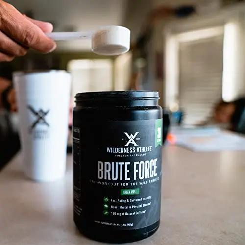 Wilderness Athlete - Brute Force Pre-Workout | Best Pre Workout Powder for Women & Men Wilderness Athlete