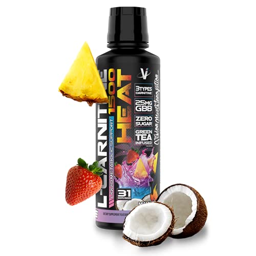 VMI Sports L-Carnitine 1500 Heat Stimulant Free Thermogenic Metabolic Support & Fat Loss