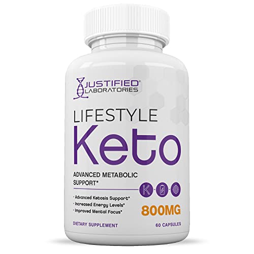 (3 Pack) Lifestyle Keto Pills 800MG Includes Patented goBHB Exogenous Ketones Advanced Justified Laboratories