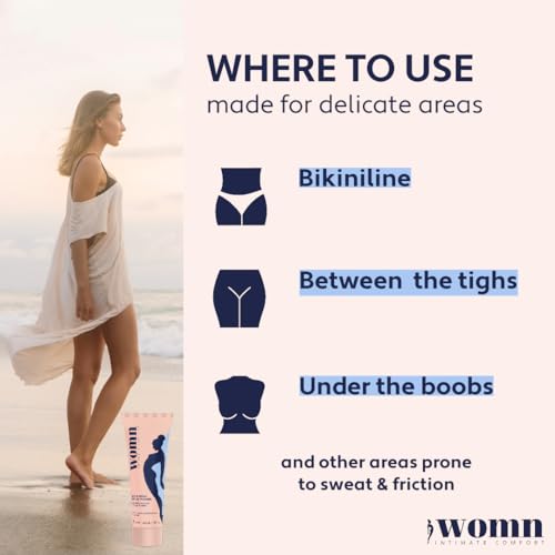 womn Intimate Comfort DRY & FRESH LIQUID POWDER – talc-free liquid body powder against moisture womn