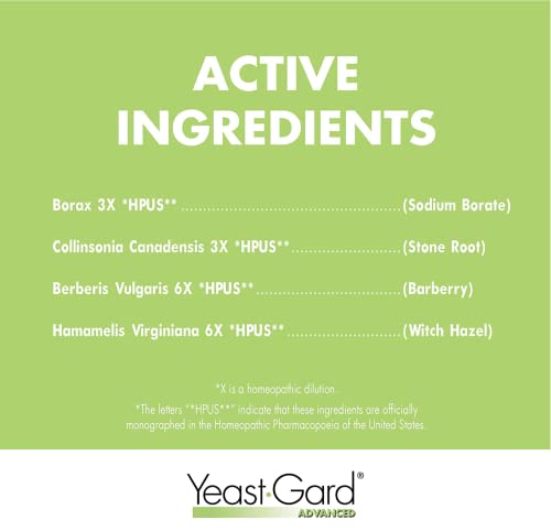 Yeast-Gard Homeopathic Formula Gel Soothes & Cools - 1 Ounce Lake Consumer