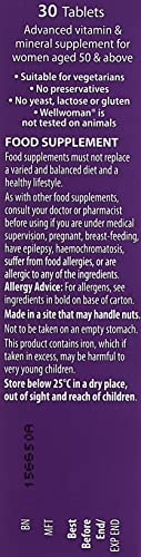 Vitabiotics Wellwoman 50+, 30 Tablets, Pack of 1 Vitabiotics