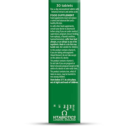 Vitabiotics Immunace Extra Protection Tablets, 30 count Immunace