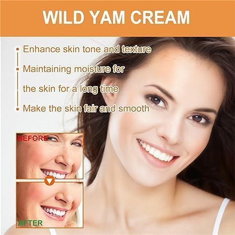 Wild Yam Cream, Annas Wild Yam Cream Organic for Women Promoting Perimenopause & Menopause CANOTUN