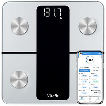 Vitafit Smart Scales for Body Weight and Fat Percentage, Weighing Professional Since 2001