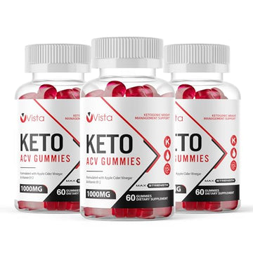 (Official 3 Pack) Vista Keto ACV Gummies Advanced Weight Loss - VistaKeto Gummies Vita