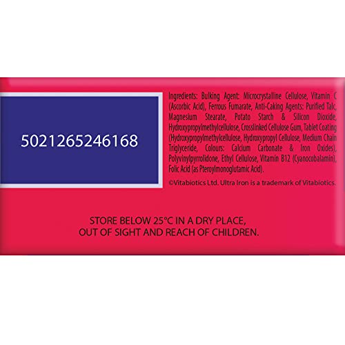 Vitabiotics Ultra Iron Tablets, Pack of 30 Vitabiotics Ultra