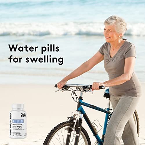 Youth & Tonic Daily Water Weight Away Pills and Blood Pressure Support Supplements/Natural Youth & Tonic