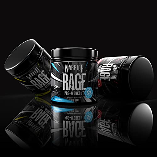Warrior - RAGE Pre Workout Powder – Lightnin’ Lemonade 392g, WA-RG-045-01 Warrior